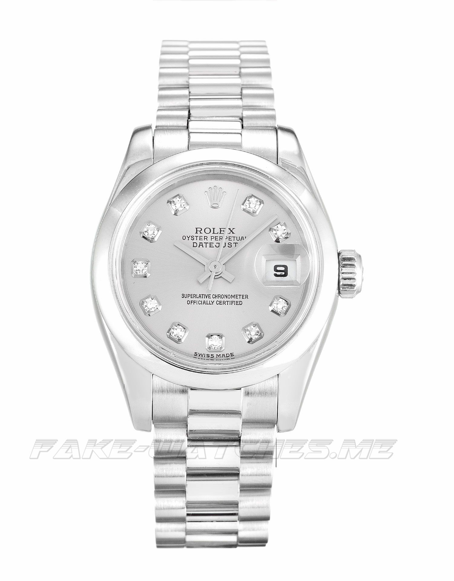 Rolex Datejust Lady Silver Ladies Automatic 179166